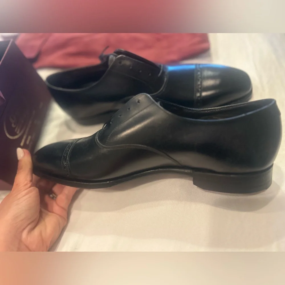 Never worn ultra-luxury calfskin George Cleverley 